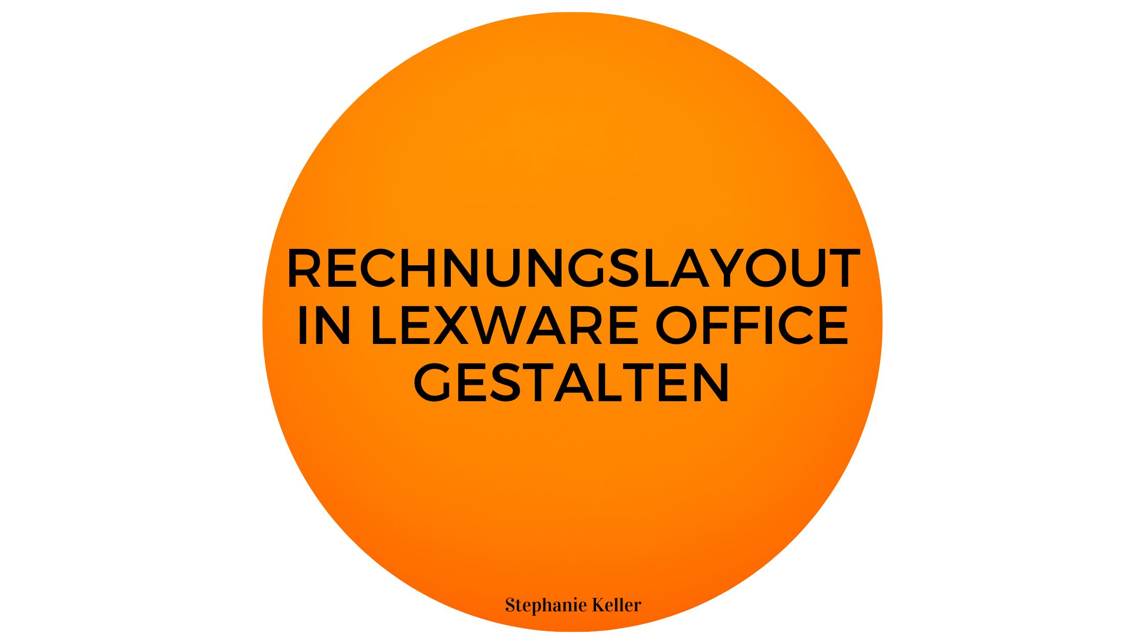 Rechnungslayout Lexware Office