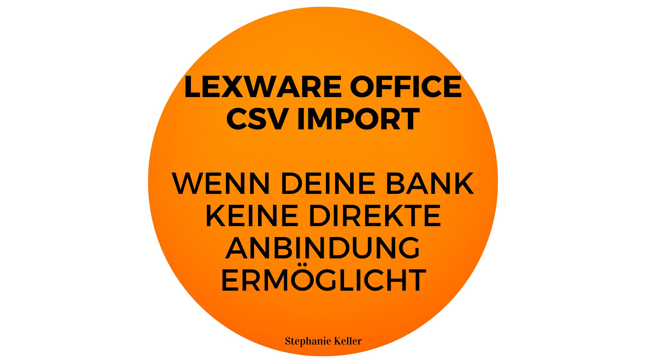 Lexware Office csv Import